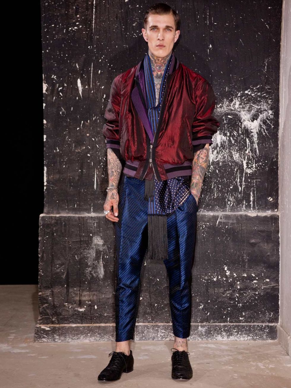 <p>Haider Ackermann a/w 2014</p>