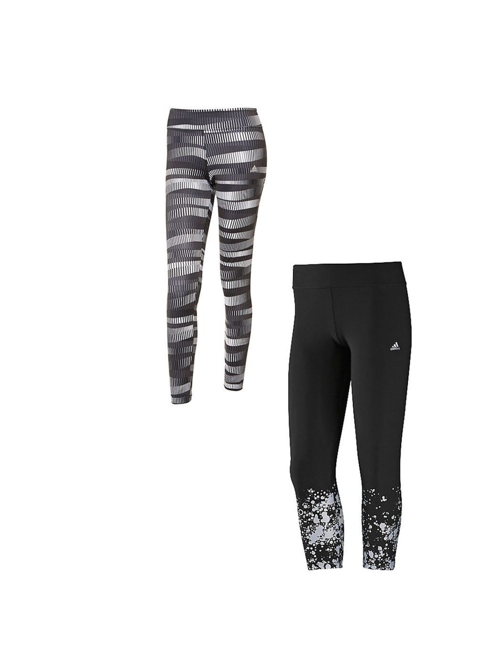 <p>You can never have too many leggings in your workout wardrobe. And these new designs by Adidas are fun and functional. </p><p><a href="http://www.johnlewis.com/sport-leisure/c5000011?intcmp=hp_tl_a_fitnessregime_X200114">Adidas Women's Ultimate All Ove