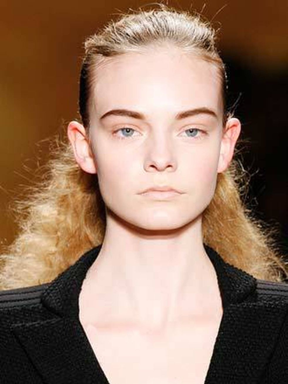 <p><strong>The Wild Bunch</strong></p><p>At hip designer Erin Fetherston hair was crimped and teased to recreate the eighties look of Londons new romantics. For Marc Jacobs too, hairstylist Guido took a trip back to the bad taste decade, creating a varie