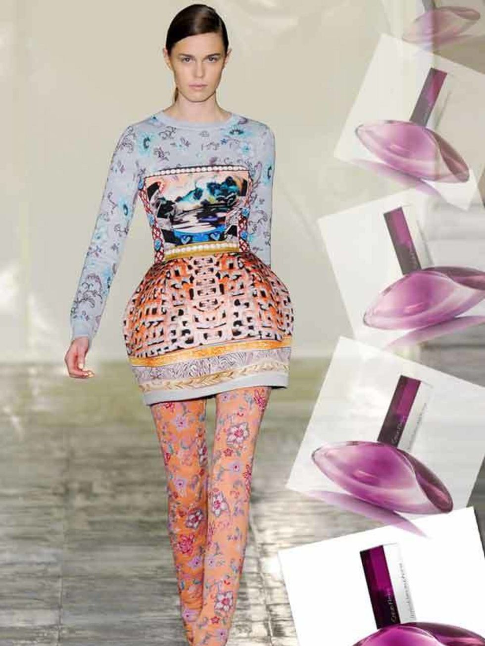 <p>The blindingly bright colours and bold prints that were the backdrop to our summer are crossing over in to AW11. Just look at <a href="http://www.elleuk.com/catwalk/collections/mary-katrantzou/autumn-winter-2011">Mary Katrantzou</a> (pictured). Whilst 