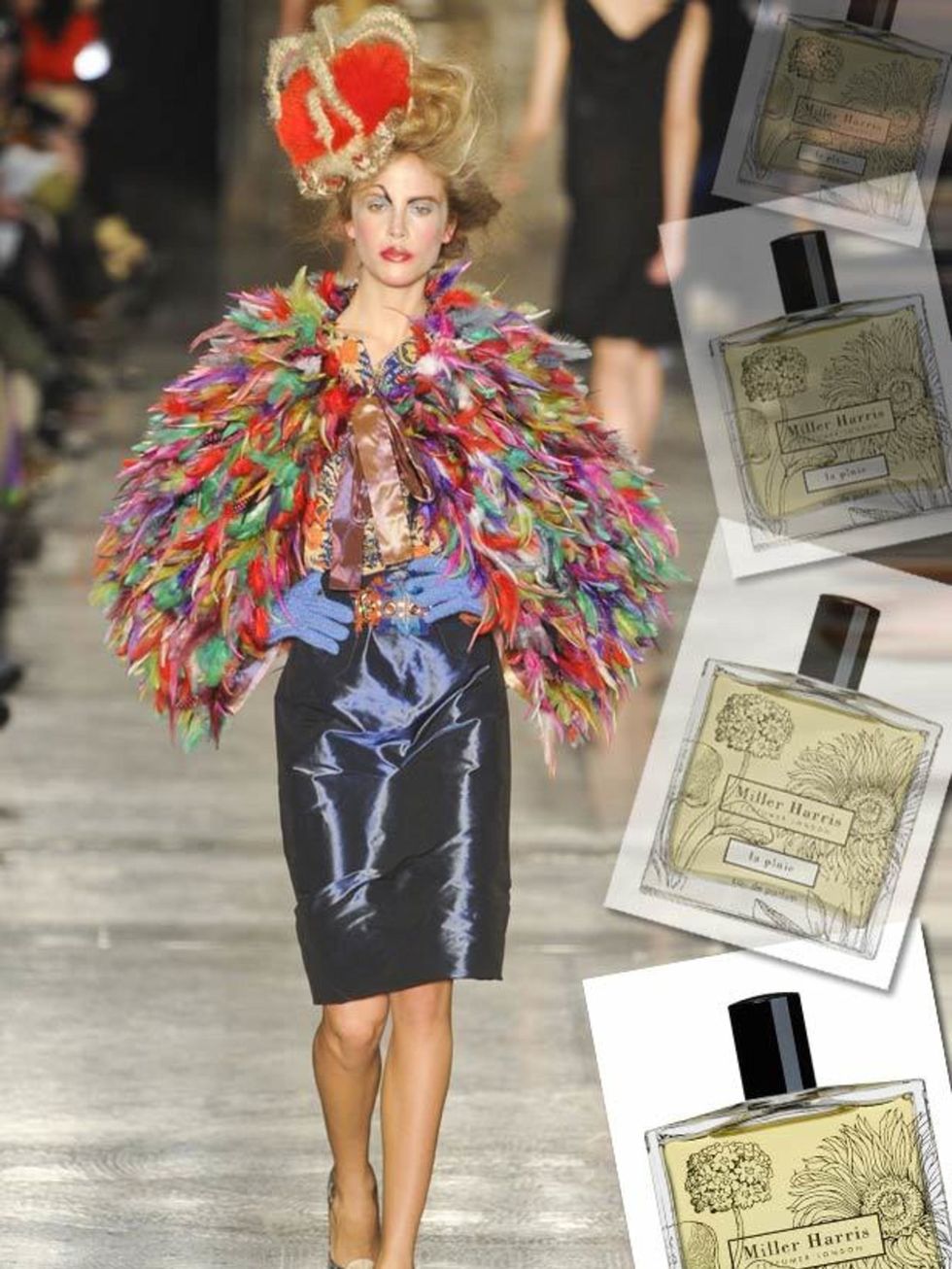 <p>'Conjuring the inky blue-black of clouds heavy with rain and the heightened sense of expectancy before a thunderstorm,' is how Miller Harris La Pluie, £85 for 100ml edp (<a href="http://www.millerharris.com/home/">www.millerharris.com</a>) is described