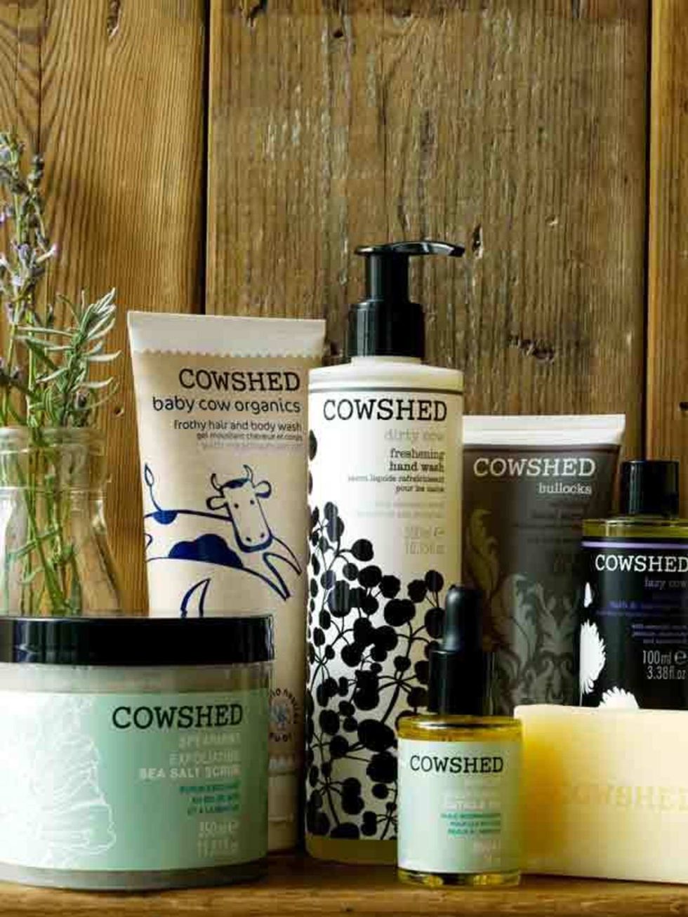 <p>From its humble beginnings in a cowshed (hence the name) in 1998, Cowshed have gone on to become a highly coveted brand found in the most luxurious hotels around the world.  It was first created at Babington House hotel in Somerset, initially for use o