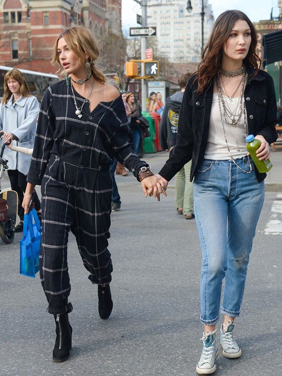 How to Wear Cross-Body Bags, 15 Hailey Baldwin Styles We Loved