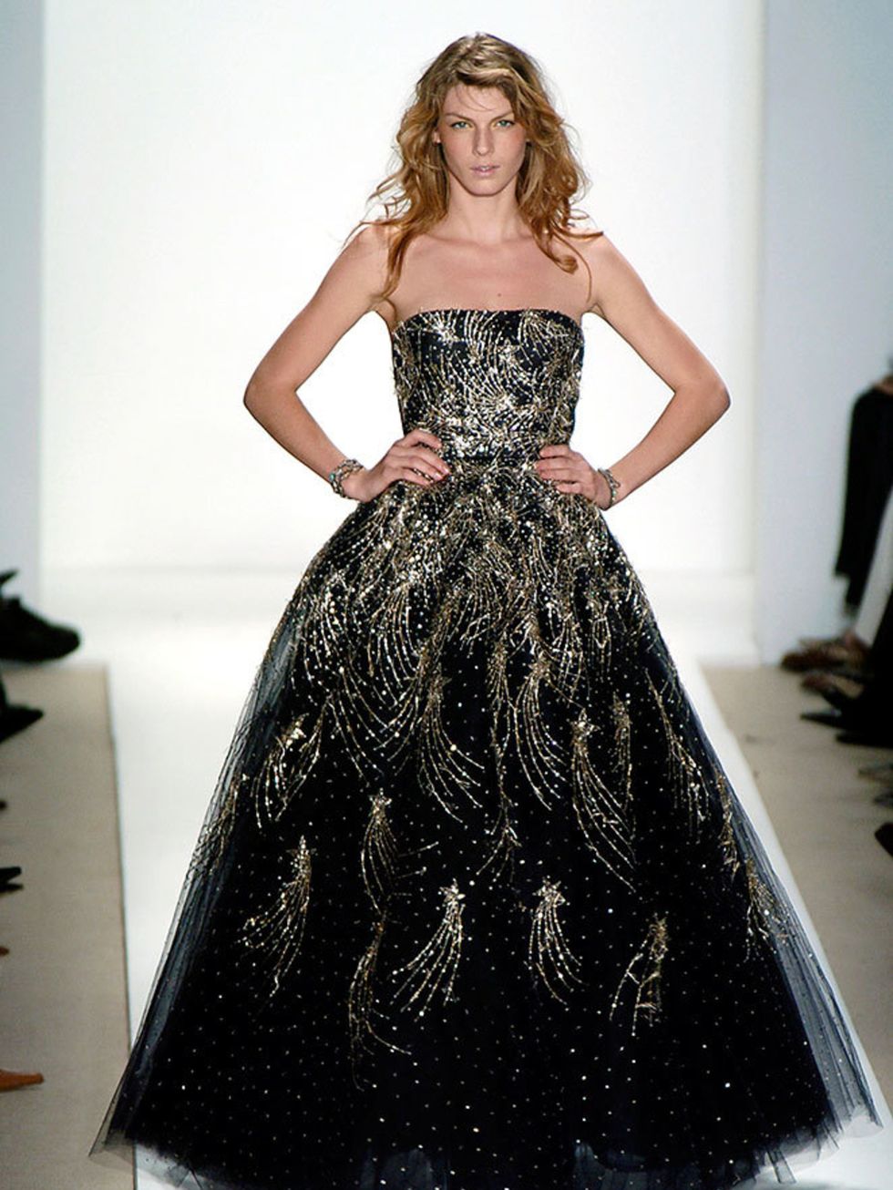 <p>Oscar de la Renta, a/w 2004.</p>