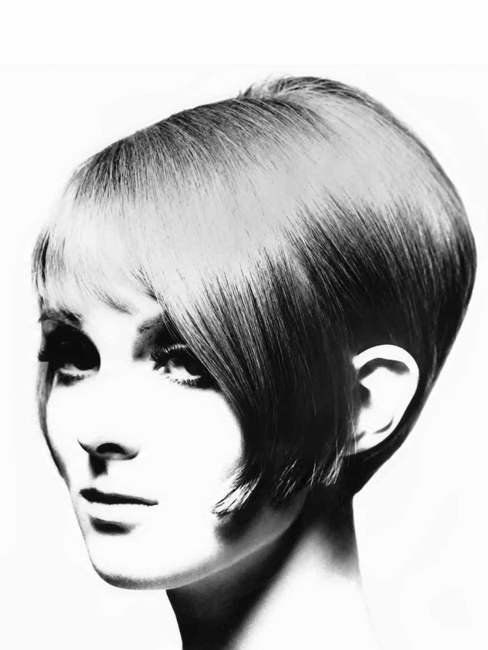 <p>Grace Coddington with a Sassoon haircut</p>