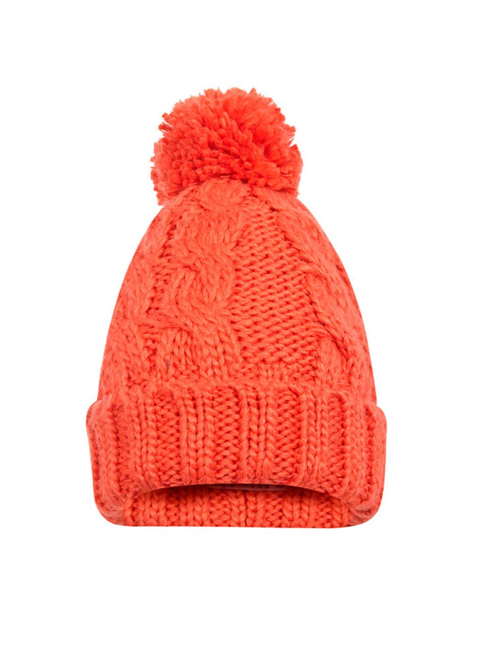 <p>Add some serious colour to your oufit.</p>

<p><a href="http://www.missselfridge.com/en/msuk/product/accessories-299050/hats-scarves-gloves-2469016/redturn-up-beanie-3083308?bi=1&amp;ps=40" target="_blank">Miss Selfridge bobble hat</a>, &pound;12.</p>