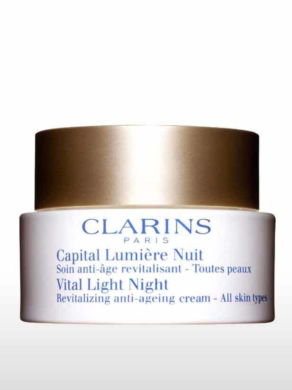 <p>At night your skin repairs itself, so what you put on your face before bedtime is crucial to enhancing that process. Clarins new Vital Light Night cream, £60.26, is a new weightless version of Vital Light Night that is currently the 9th best selling pr