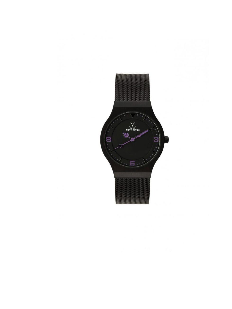 <p><a href="http://www.toy-watch.com/gb_en/shop/mesh-only-time-black-dial-130.html">ToyWatch</a> 'Mesh' black dial, £140</p>