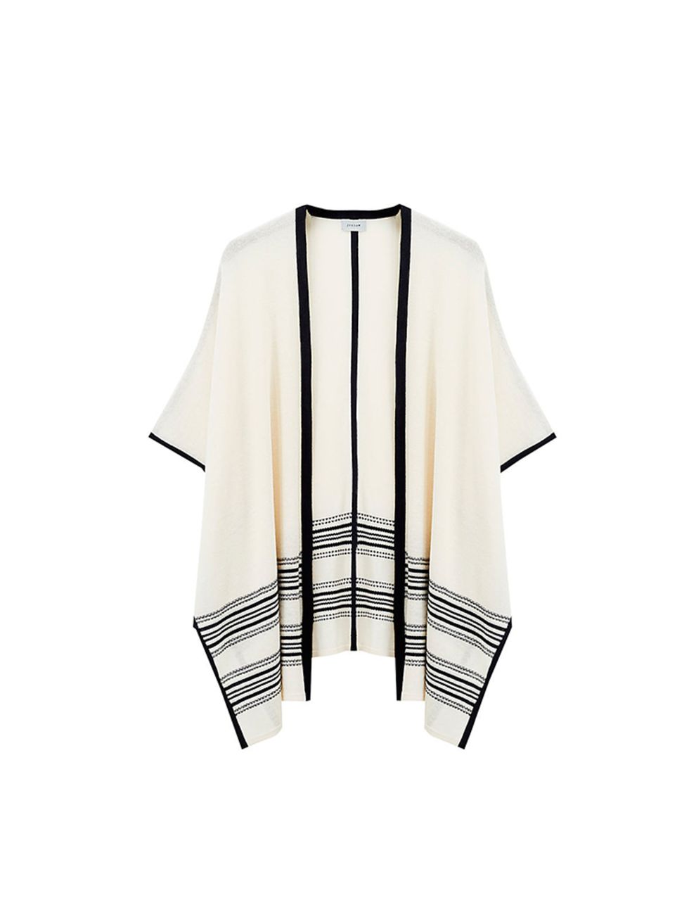 <p><a href="http://www.johnlewis.com/jigsaw-summer-blanket-poncho/p1917703?imageCount=1" target="_blank">Jigsaw</a> poncho, £129 available at johnlewis.com</p>