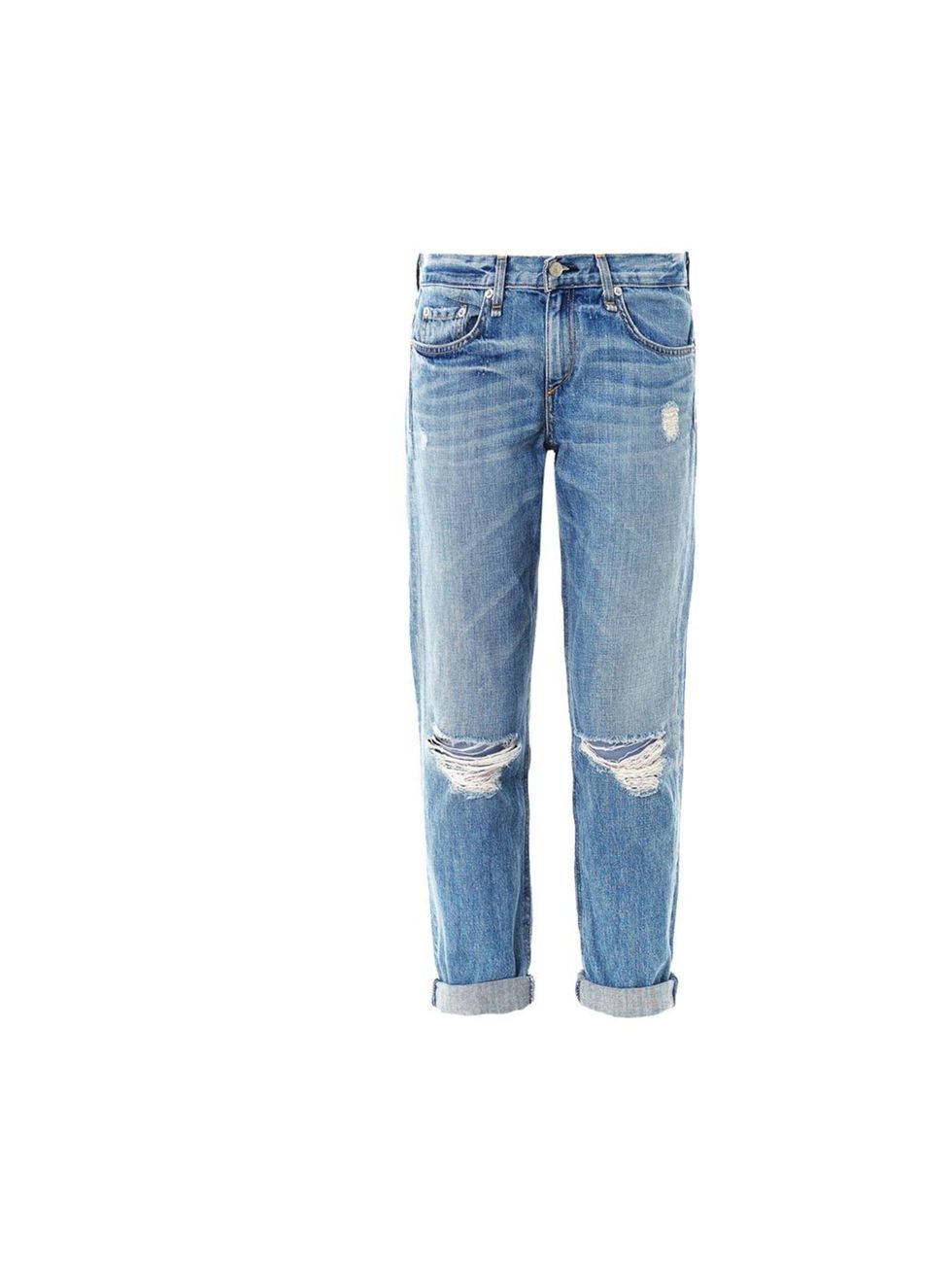<p>Boyfriend vs Skinny, which side of the denim divide do you fall? Maybe these Rag &amp; Bone jeans will help you  decide, £215, at <a href="http://www.matchesfashion.com/product/160952">Matches Fashion</a></p>
