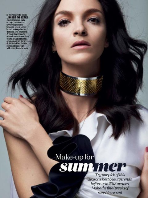 <p>We shot...</p><p>Beautiful <a href="http://www.elleuk.com/catwalk/designer-a-z/givenchy/">Givenchy</a> muse Maria Carla Boscono for our August last of the summer makeup story. The team travelled to Paris to hook up with Maria Carla, her makeup artist f