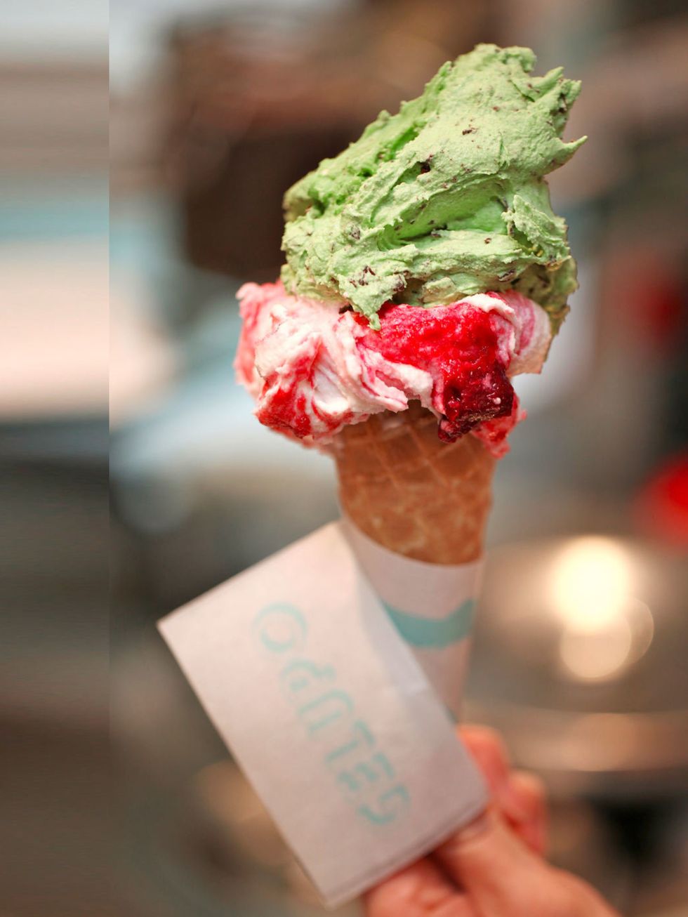 <p>If you havent quite adjusted to Britains new Mediterranean climate, then Gelupo has the perfect remedy to cool you off. The store makes some of the finest gelato in London, blending different flavours to create an <a href="http://www.elleuk.com/trave