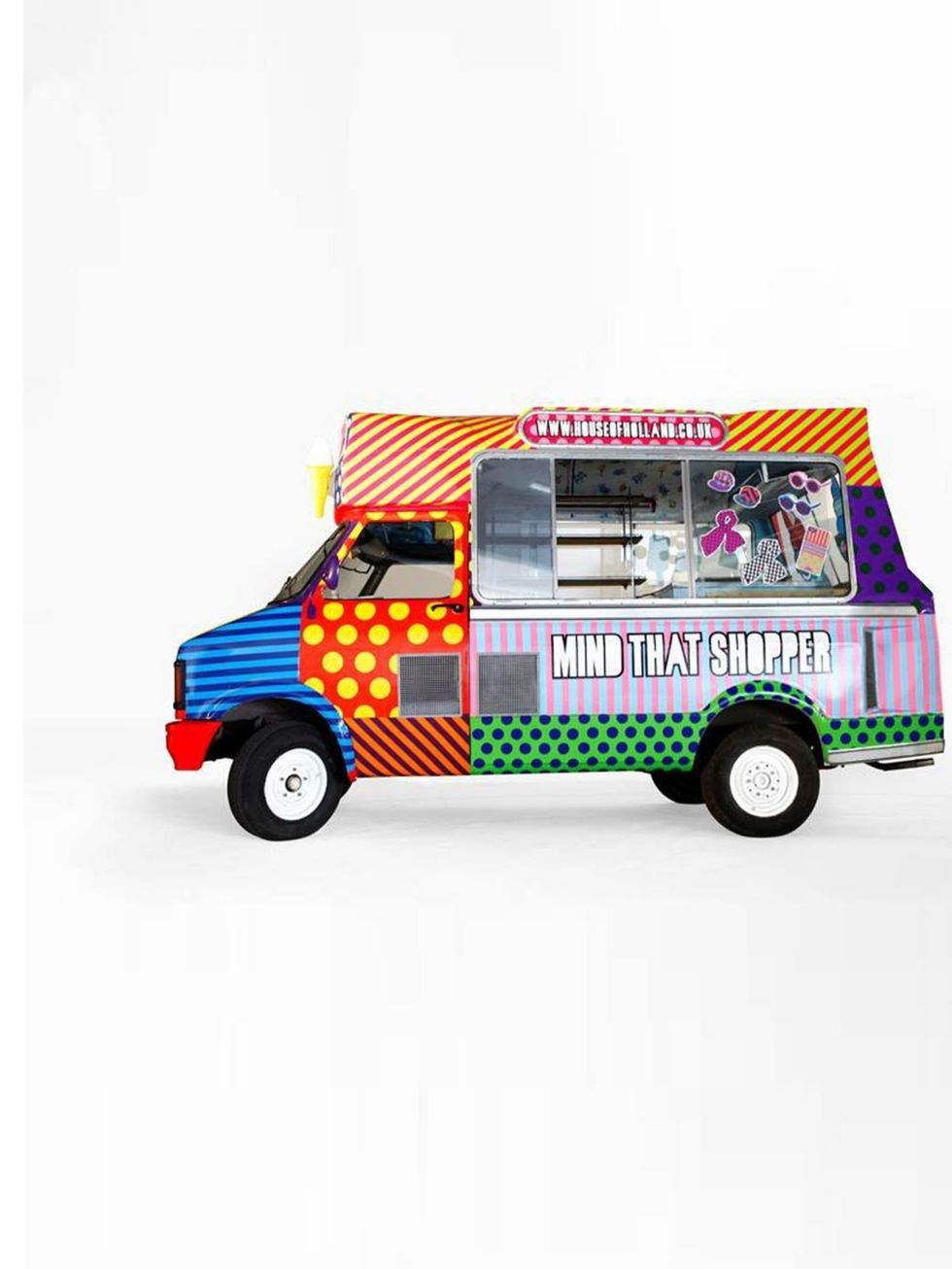<p>It's a busy week for Henry Holland. He's re-launching the House of Holland website, opening a store in the form of a customised 'Mr Quiffy's' ice cream van and unveiling ihis first ever high summer collection, available to by online and in van, at the 