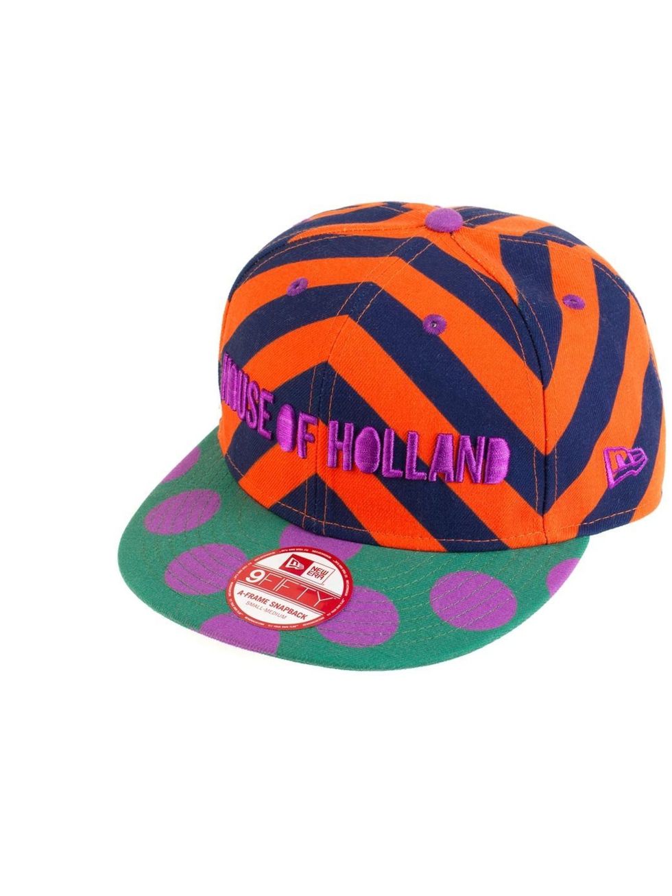 <p>Cap by New Era, £35'This is an introduction to our House of Holland x New Era collaboration. Look out for more come spring.'</p>