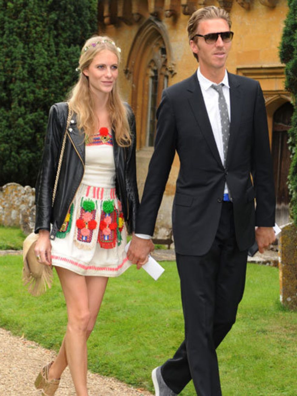 <p>Poppy Delevingne and James Cook</p>