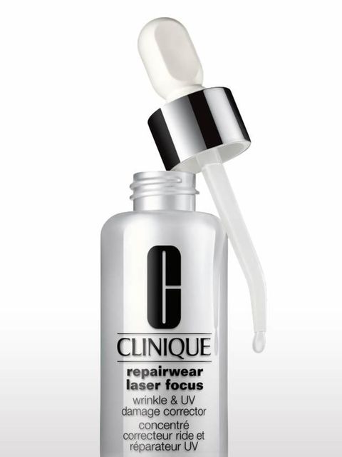 <p>I've been using this now for two months and I'm swearing by it. The texture is super light and has definitely made me look fresher faced and faded pigmentation on my skin.</p><p>Clinique Laser Focus Repairwear, £35. Exclusive to <a href="http://www.sel
