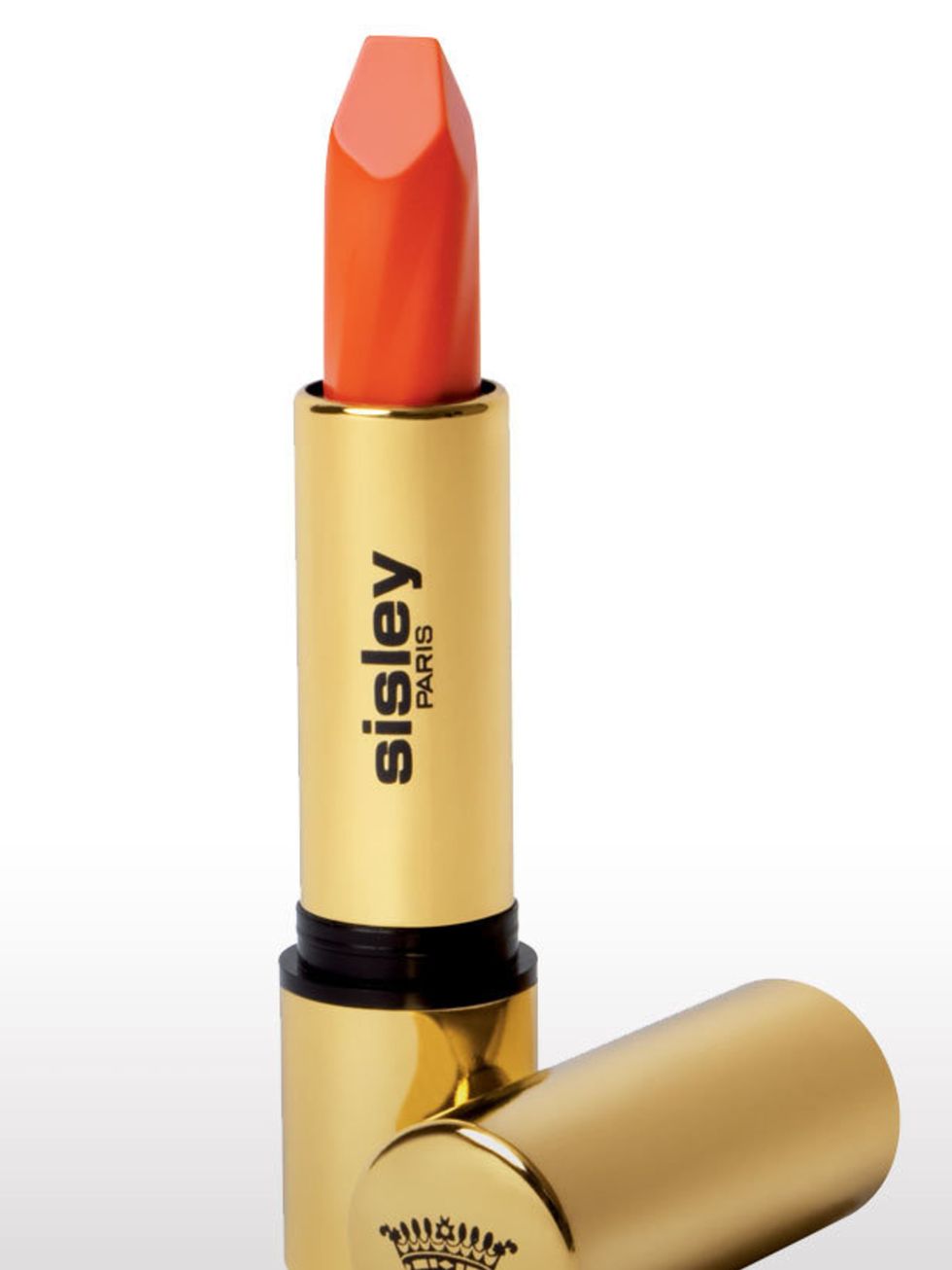 <p>Orange lips were all over the s/s catwalks most notably at Prada. Take inspiration from Miuccias models and opt for a bold, opaque orange like this lipstick from Sisley. Team with a tan and minimal mascara for maximum effect.</p><p> Lipstick in Mandar