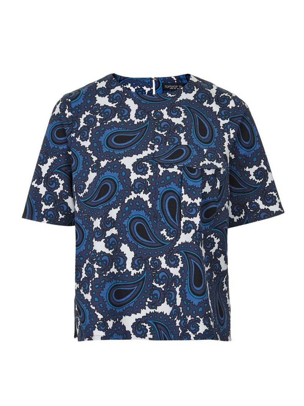 <p>Not sure about this season's floral trend? Try paisley instead...</p>

<p><a href="http://www.topshop.com/en/tsuk/product/new-in-this-week-2169932/new-in-this-week-493/tall-paisley-print-top-4017181?bi=1&ps=200" target="_blank">Topshop</a> t-shirt, £36