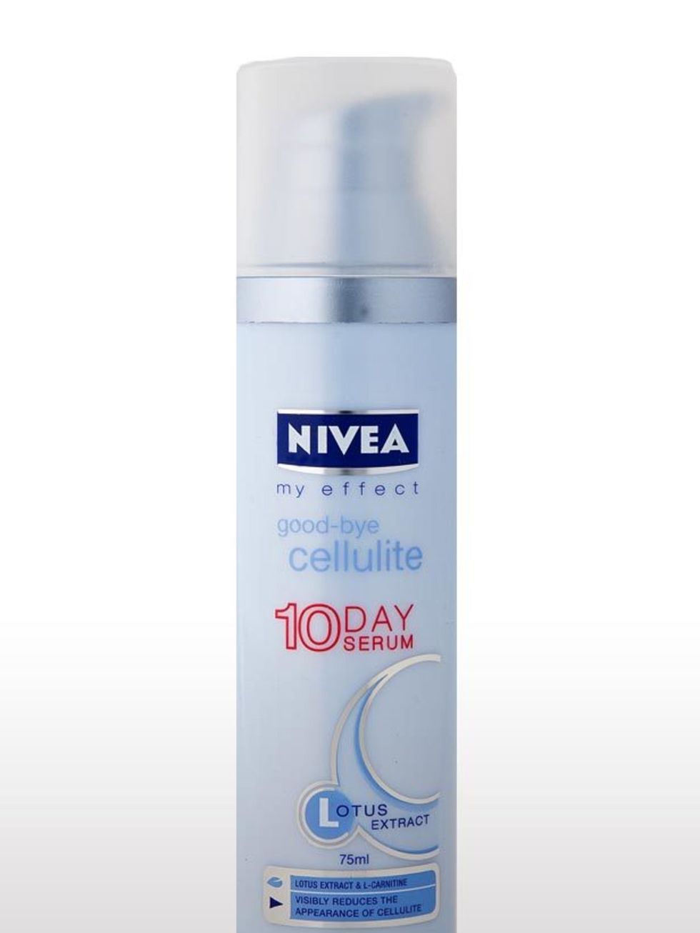 <p>Cellulite is the bane of most of our lives and with bikini season coming it just seems to get worse. Plenty of deep massage paired with Niveas new good-bye cellulite serum will smooth out the dreaded orange peel in under two weeks.Goodbye Cellulite, £