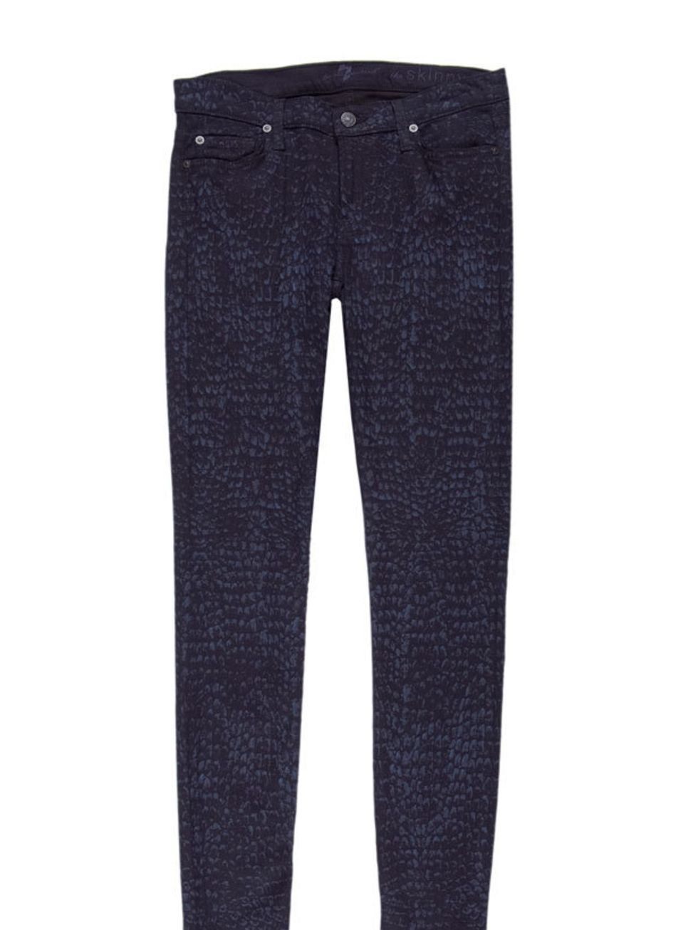 <p>7 For All Mankind printed jeans, £200, for stockists call 0207 734 8062</p>