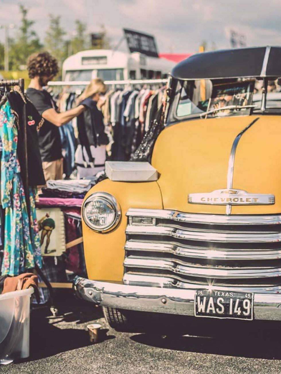 <p>SHOPPING: The Classic Car Boot Sale</p>

<p>Now, we wouldn't ordinarily suggest a day's shopping at a car boot sale. But then, this Kings Cross shindig is no ordinary car boot sale. This is a chance to shop covetable vintage fashion, retro-chic access