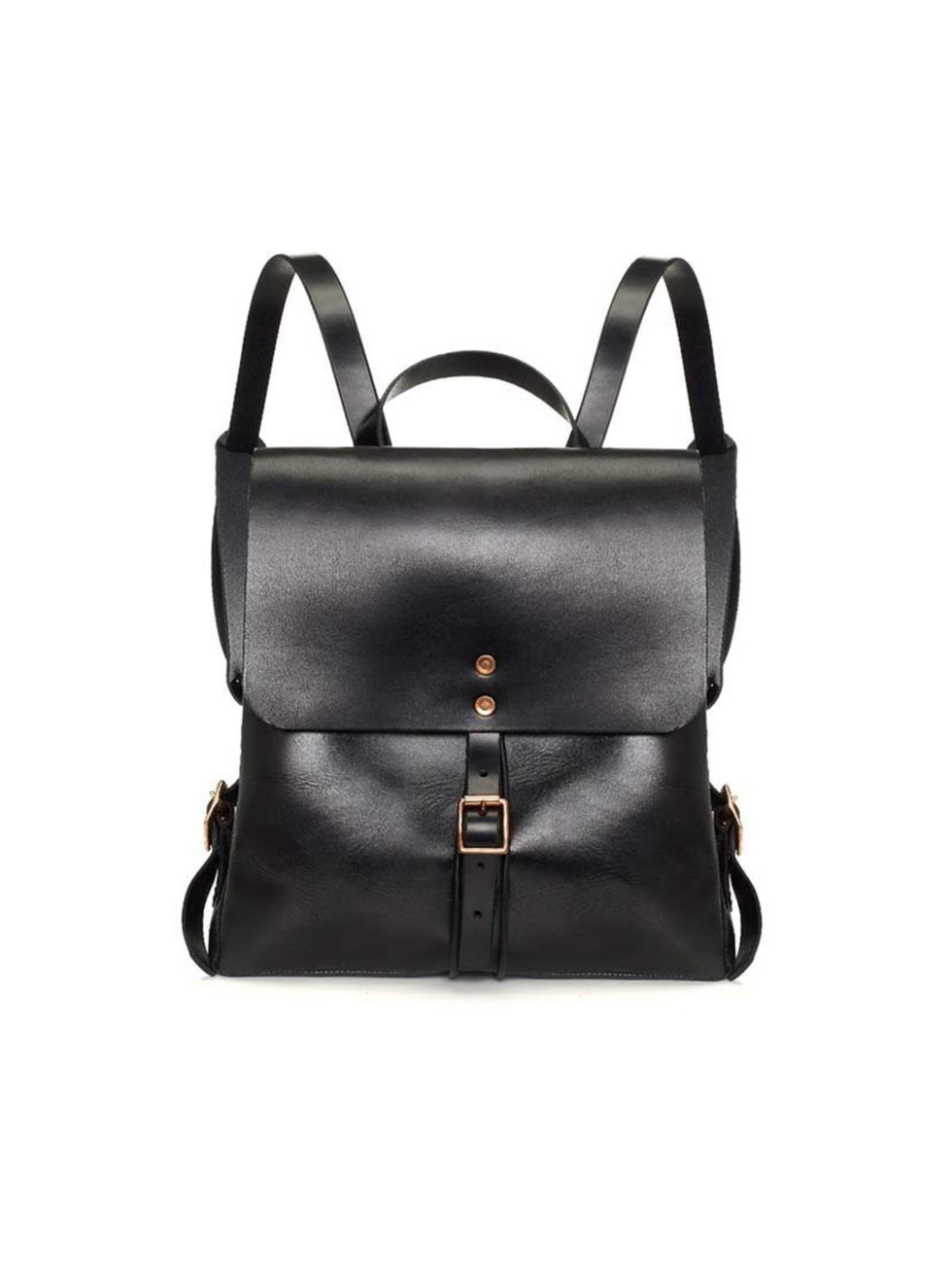 <p>Swap your canvas backpack for this sleek, office-friendly version.</p><p>Alfie Douglas backpack, £260 at <a href="http://www.avenue32.com/whats-new/black-leather-medium-backpack-19701.html">Avenue32</a></p>