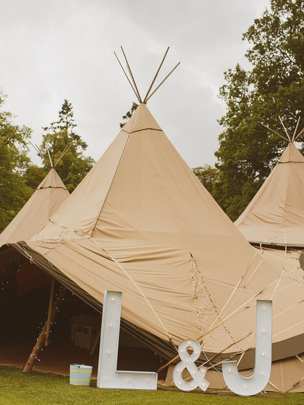 We loved the idea of having the party in a giant tipi as it blended in with the outdoorsy, countryside, festival feel. We used Papakata and they were absolutely fantastic to work with.