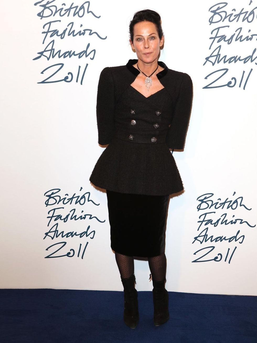 <p>Lady Amanda Harlech attends the <a href="http://www.elleuk.com/star-style/red-carpet/british-fashion-awards-designers-celebrities-kate-moss-rita-ora-daisy-lowe">British Fashion Awards</a>, 2011.</p><p><em><a href="http://www.elleuk.com/star-style/celeb