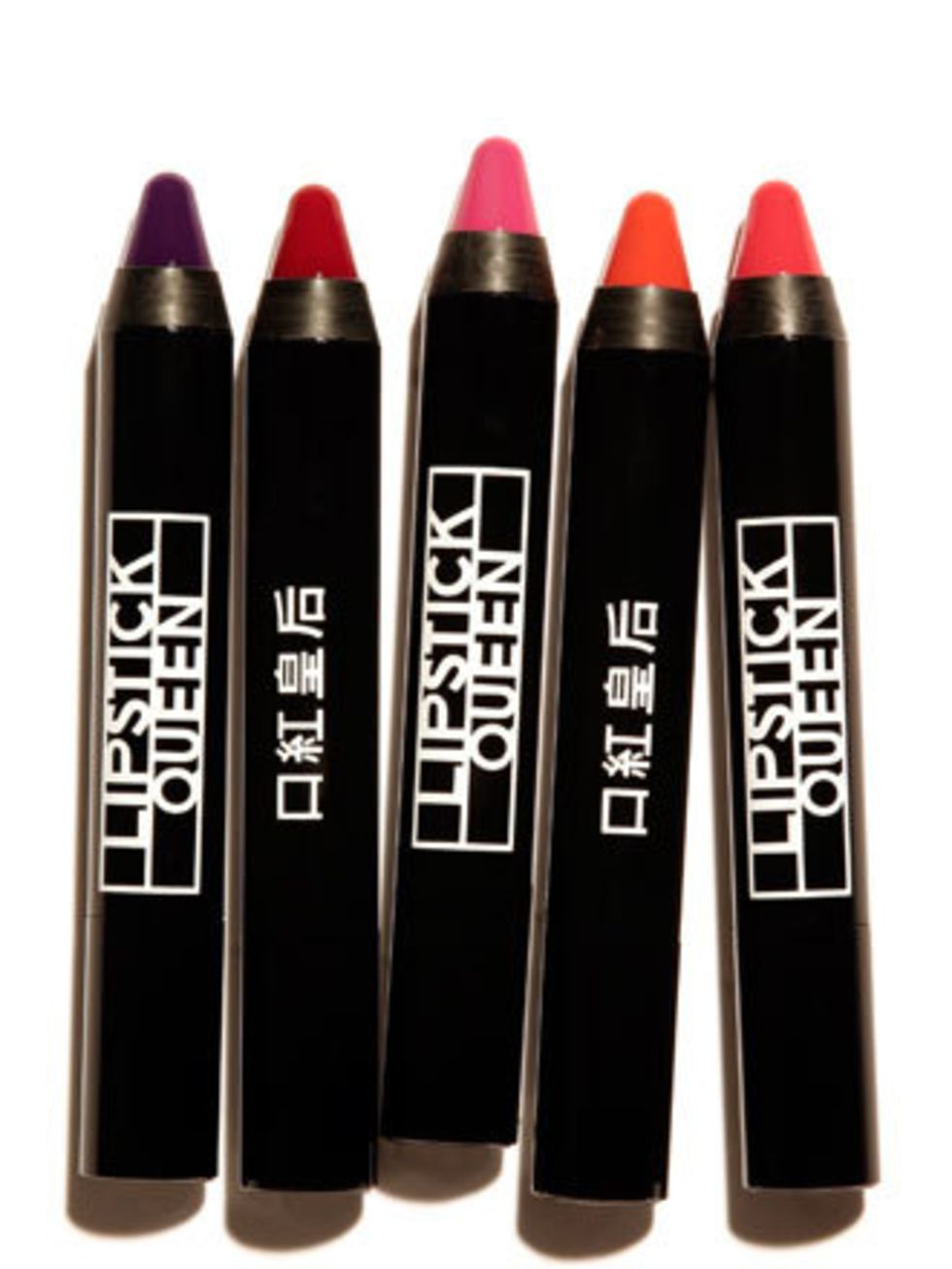 <p>A slick of bright lip colour will instantly enhance your mood. These chubby pencils from Lipstick Queen have the consistency of a balm but with the punchy colour of a lipstick. Much more flattering than a heavy lippie.</p><p>Chinatown glossy pencil, £1