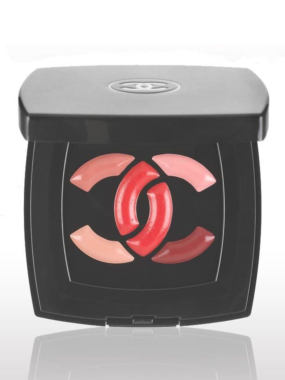<p>Chanel pink and red lip palette, £36, by Chanel. For stockists call 020 7493 3836</p>