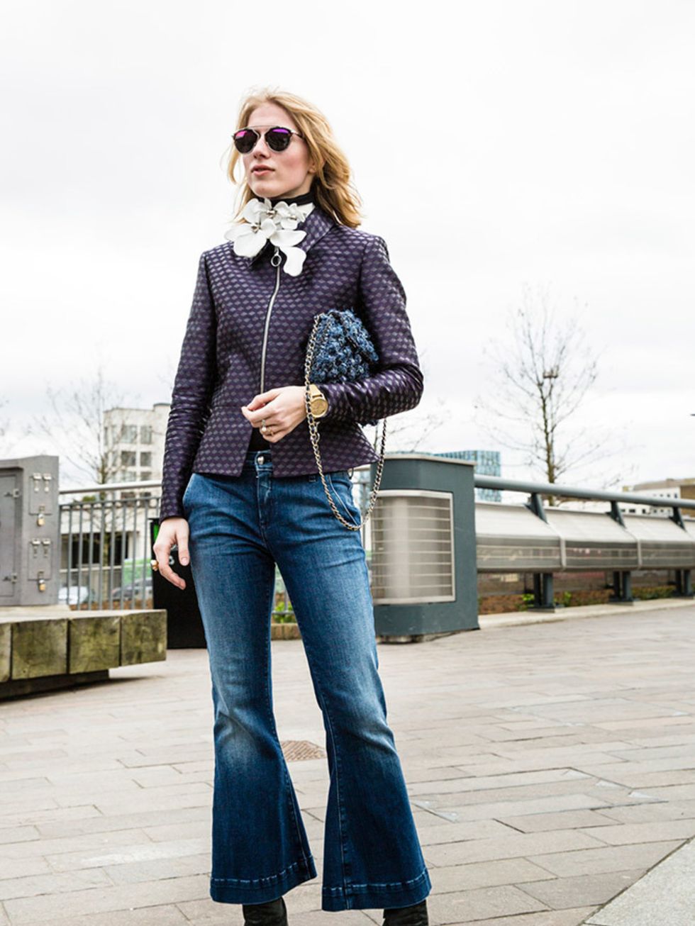 <p>THE CROPPED KICK-FLARE</p>

<p>Think of this as the perfect opportunity to show-off those look-at-me statement ankle boots, making these the perfect Friday night jeans. They also work particularly well with a pair of ankle-tie sandals.</p>