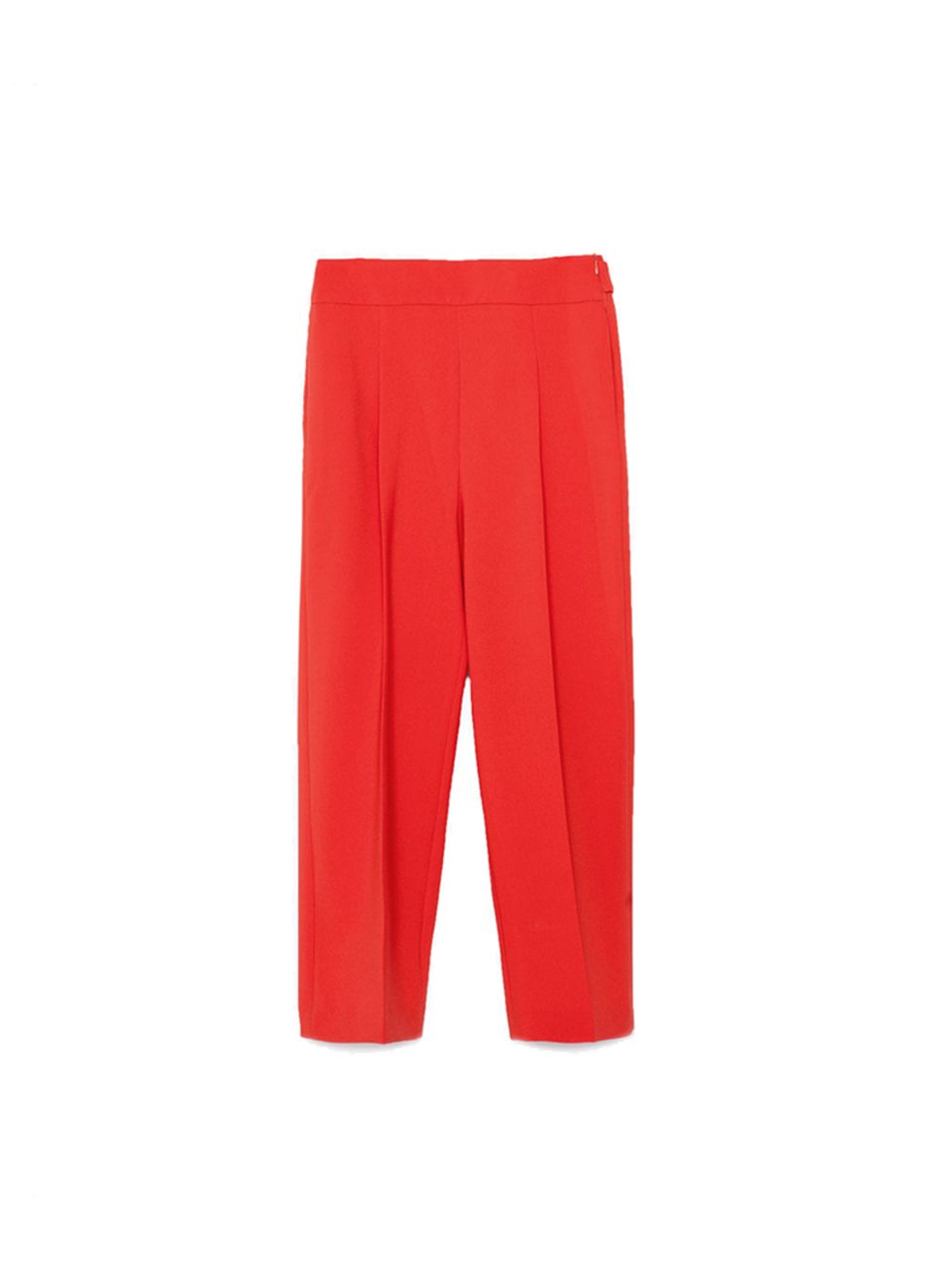 <p>Bold-colour trousers are made for our Sub-Editor Claire Sibbick.</p>

<p><a href="http://www.zara.com/uk/en/woman/trousers/view-all/loose-fit-trousers-c719022p2672543.html" target="_blank">Zara </a>trousers, £29.99</p>