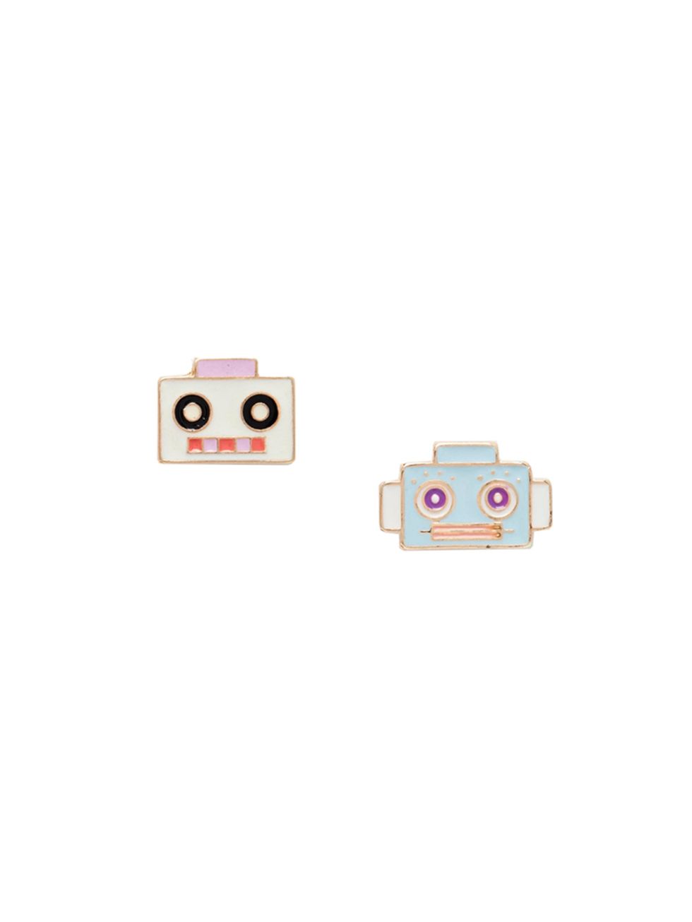 <p>Accessories Editor Donna Wallace is feeling playful today with these robot earrings. </p>

<p><a href="http://www.asos.com/ASOS/ASOS-Robot-Stud-Earrings/Prod/pgeproduct.aspx?iid=5078590&cid=6992&sh=0&pge=0&pgesize=36&sort=-1&clr=Multi&totalstyles=382&g