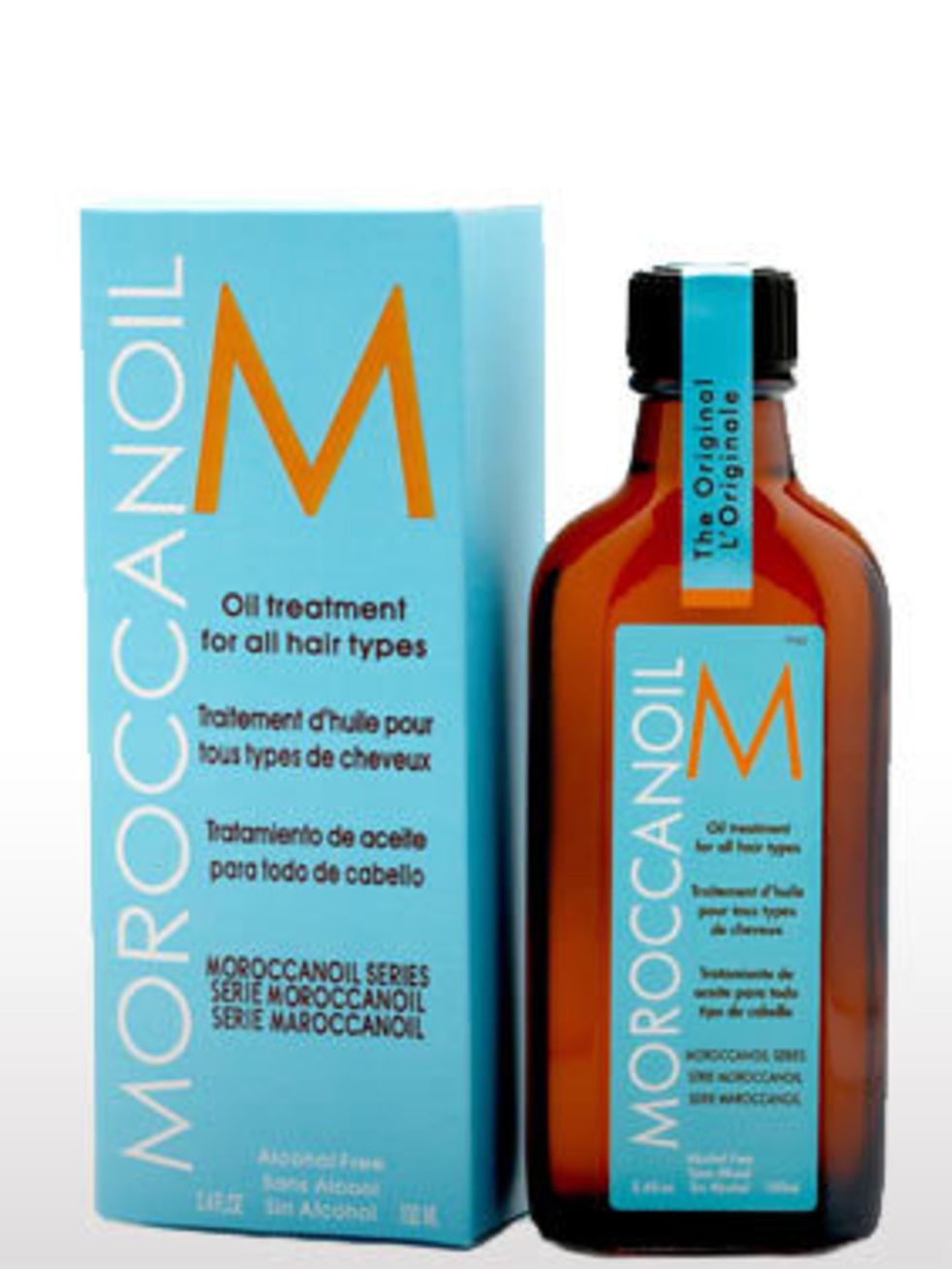 <p>We spotted this miracle oil treatment for hair, £29.25 by Moroccanoil, backstage at more than a few shows at New York Fashion Week. Hair stylists love it as it gives models hair shine, even after all that endless Fashion Week backcombing and blow dryi