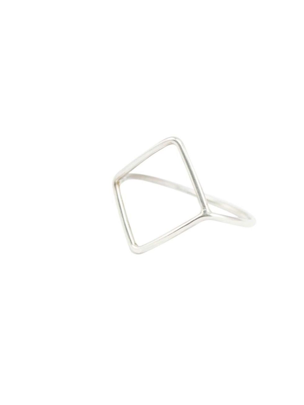 <p>This simple ring is understated enough to wear with the eclectic mix of heirloom rings that I've inherited from my family over the years. </p><p>- Phoebe Sing, Designer</p><p><a href="http://www.regalrose.co.uk/product/aria-tattoo-frame-silver-ring">Re