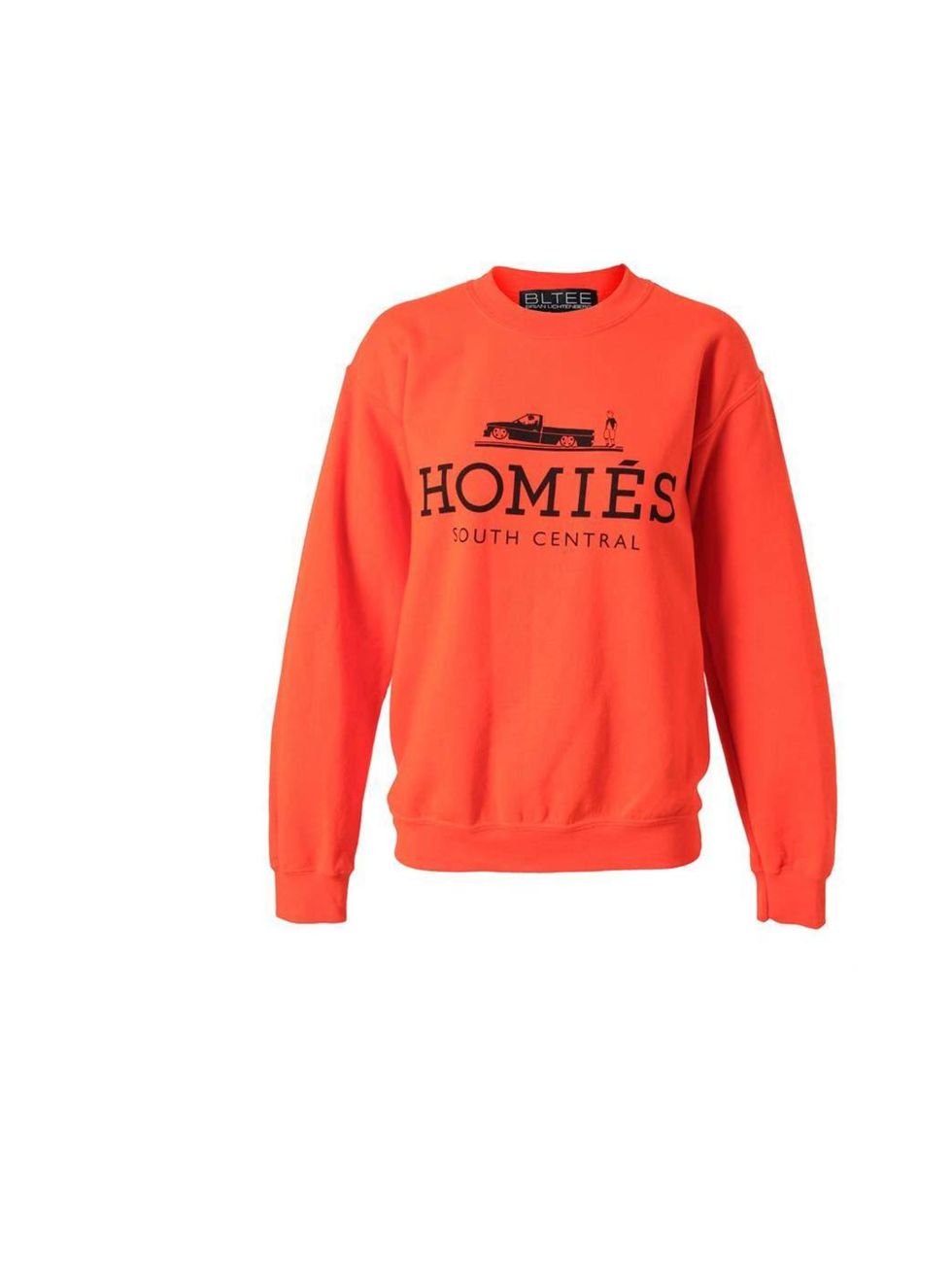 <p>Brian Lichtenberg orange sweatshirt, £100 available at <a href="http://www.brownsfashion.com/product/031G22650003/123/unisex-homies-cotton-sweatshirt">Browns</a></p>