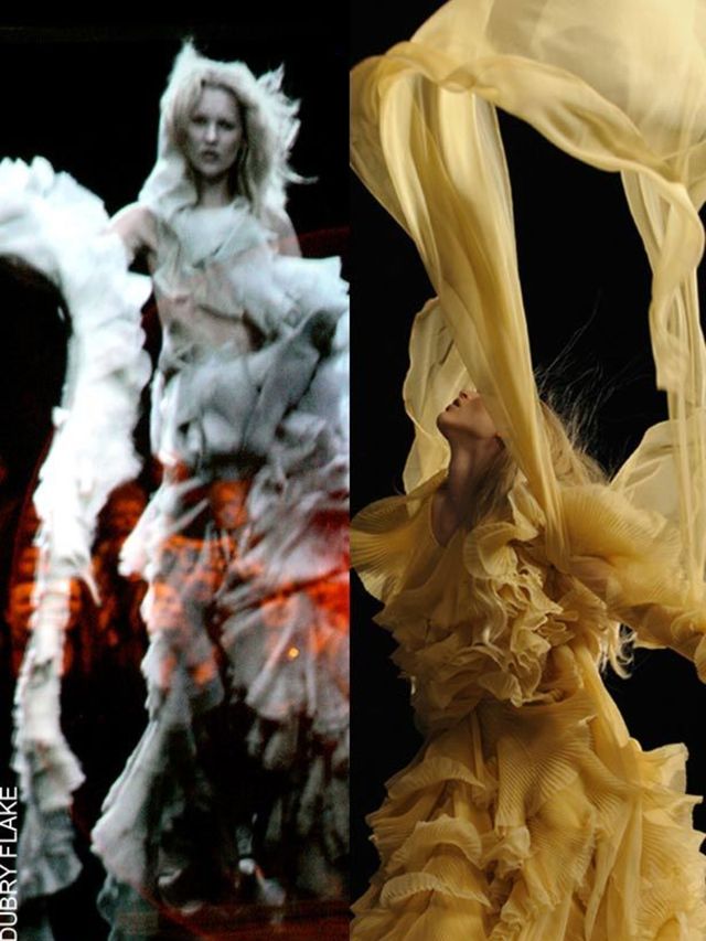<p>Think of the most iconic, most discussed catwalk show moments of the past few decades and the <a href="http://www.elleuk.com/catwalk/collections/alexander-mcqueen/">Alexander McQueen</a> show that featured a <a href="http://www.elleuk.com/fashion/speci