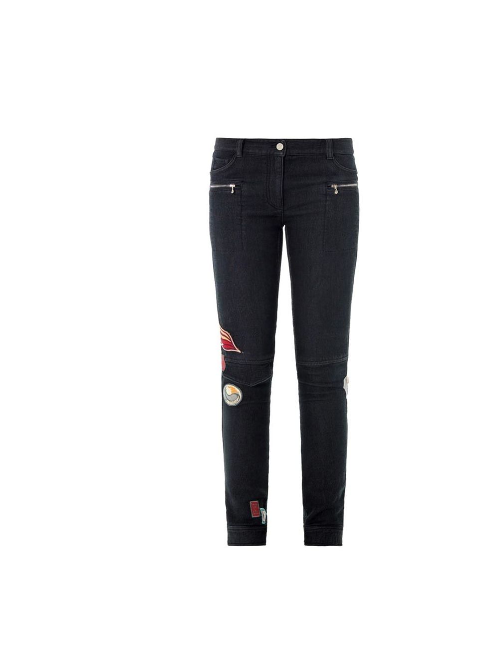 <p>Swap tried and trusted denim for 3.1 Phillip Lim's badge embellished jeans, £315, at <a href="http://www.matchesfashion.com/product/166457?qxjkl=tsid:30065%7Ccat:0RpXOIXA500">Matches Fashion</a></p>