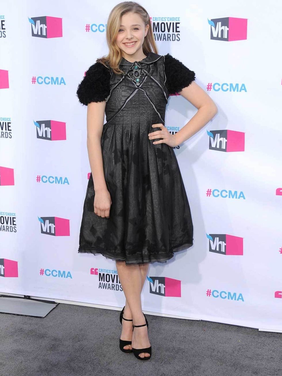 <p>Chloe Moretz at the 2012 Critics' Choice Awards.</p>