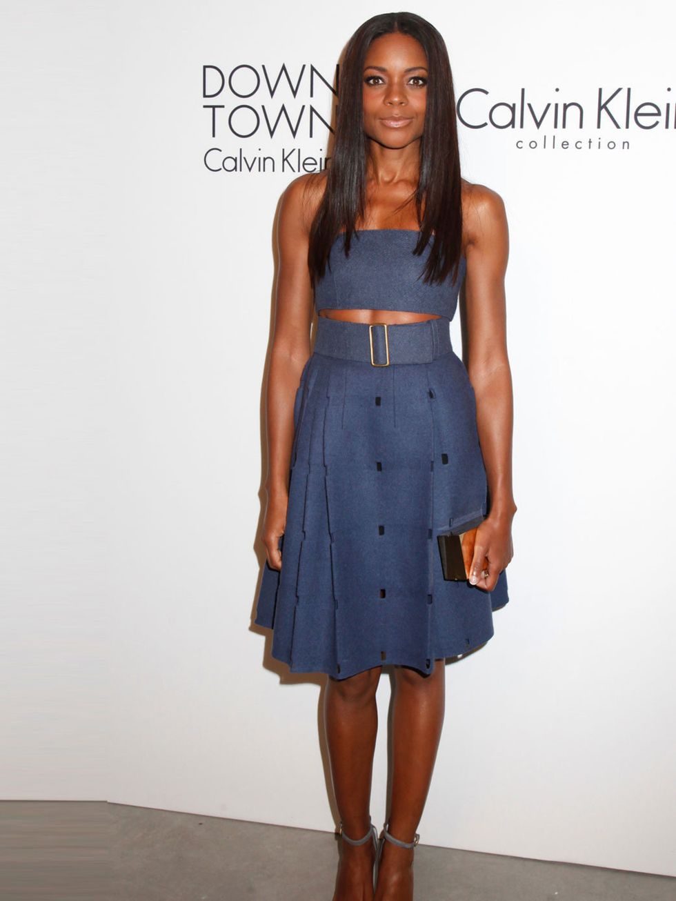 <p>Naomi Harris at the Calvin Klein show after party, New York Fashion Week, September 2013. </p><p><em><a href="http://www.elleuk.com/catwalk">Latest SS14 catwalk reports</a></em></p><p><em><a href="http://www.elleuk.com/fashion/trends/fashion-month-s-s-