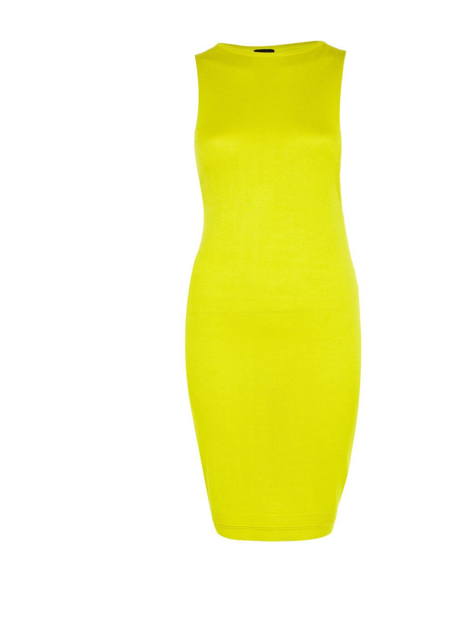 <p>Yellow slash back dress £50</p>