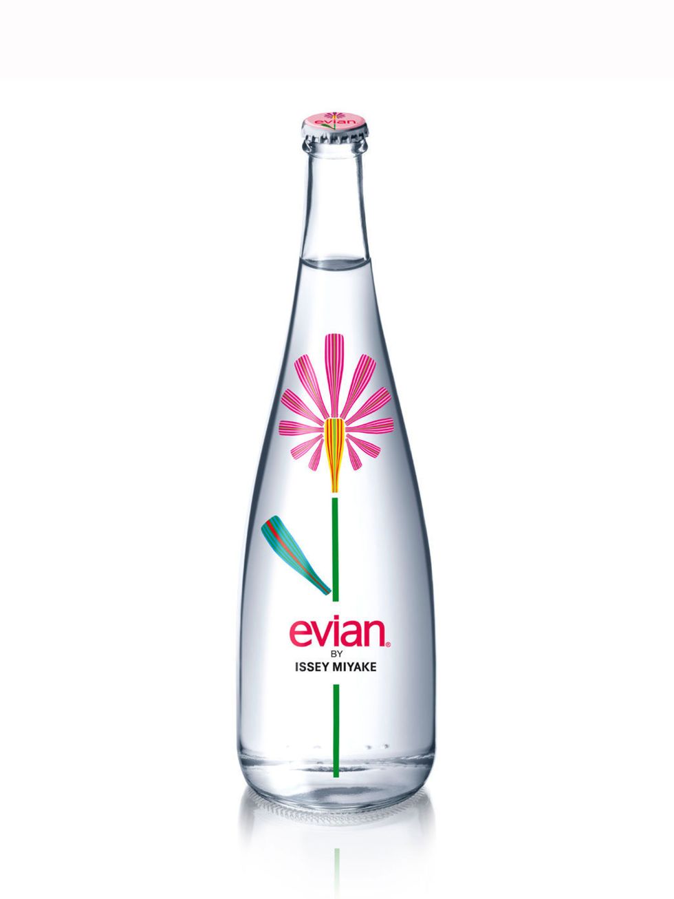 <p>Issey Miyake bottle design for Evian</p>