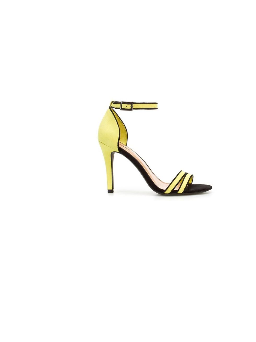 <p>Zara statement sandals, £25.99, for stockists call, 0207 534 9500</p>