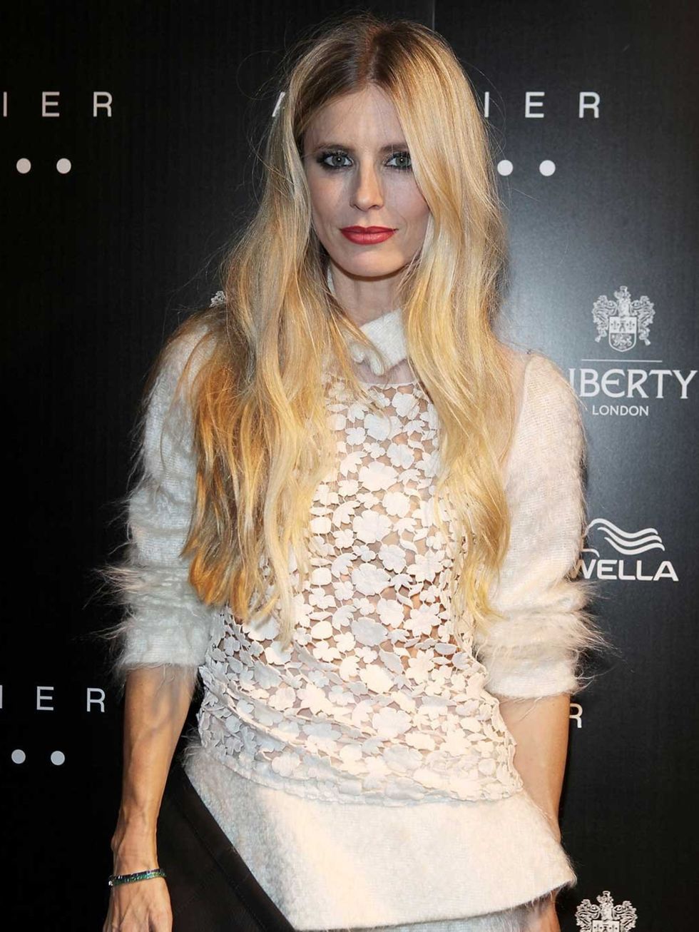 <p>Laura Bailey at the Josh Wood Atelier launch in Liberty</p>