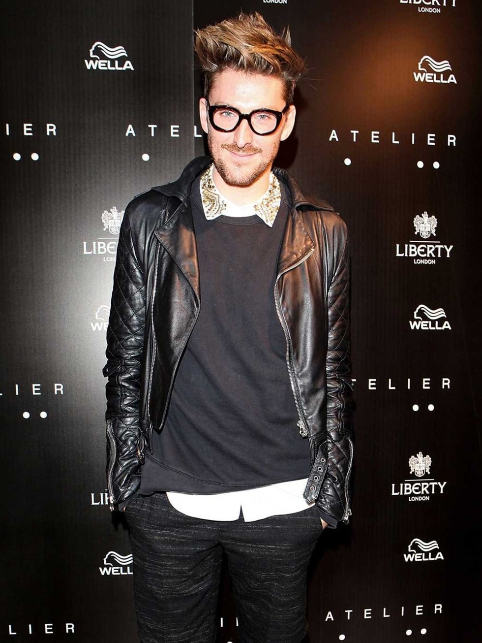 <p>Henry Holland at the Josh Wood Atelier launch, Liberty </p>