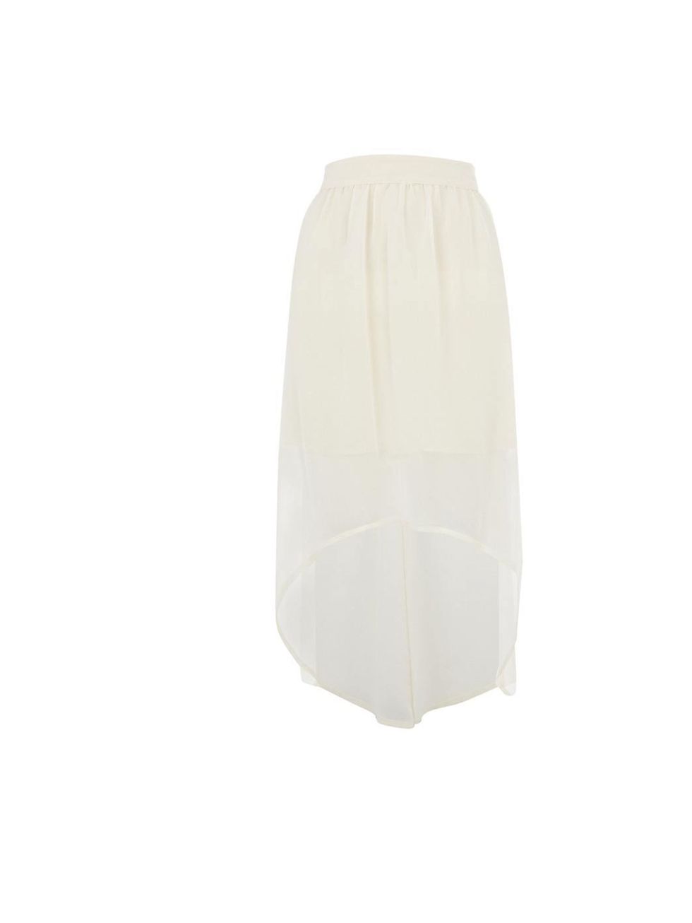 <p><a href="http://www.oasis-stores.com/Dippy-Hem-Skirt/Skirts/oasis/fcp-product/4440037203">Oasis</a> dipped hem skirt, £40</p>
