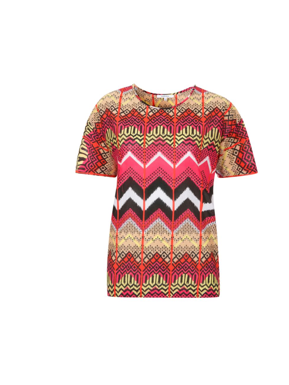 <p>Set the bar high for a bright, pattern-heavy season with this fabulously bold T-shirt... Carven Ikat T-shirt, £125, at Liberty</p><p><a href="http://shopping.elleuk.com/browse?fts=carven+ikat+t-shirt">BUY NOW</a></p>