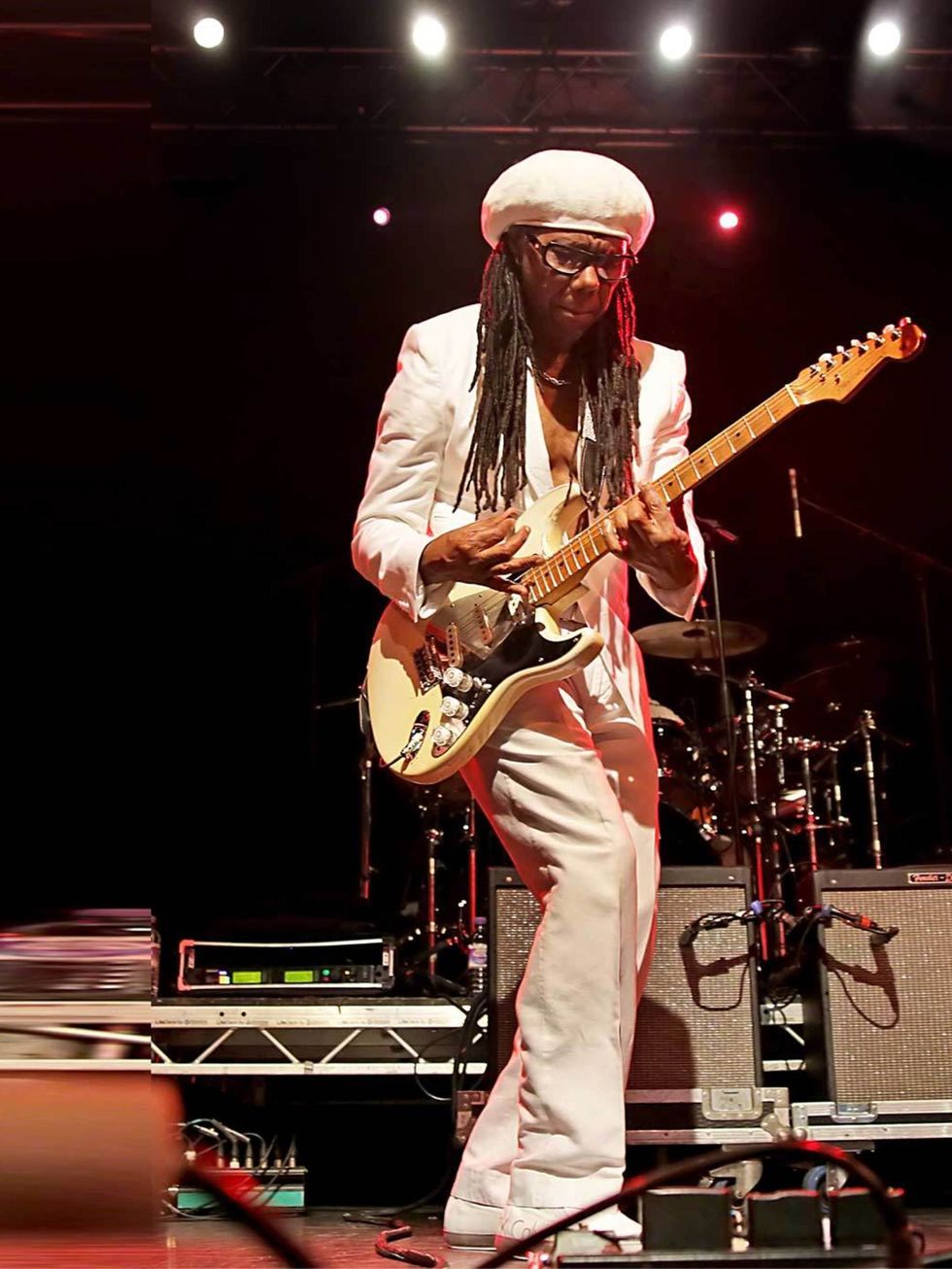 <p><strong> </strong>Who wouldnt want to spend their Friday night dancing like a 70s disco god to Chics Le Freak? Head down to The Forum this weekend as the man himself, Nile Rodgers, throws a huge London club night. Let Mr Rodgers take you on a sensat