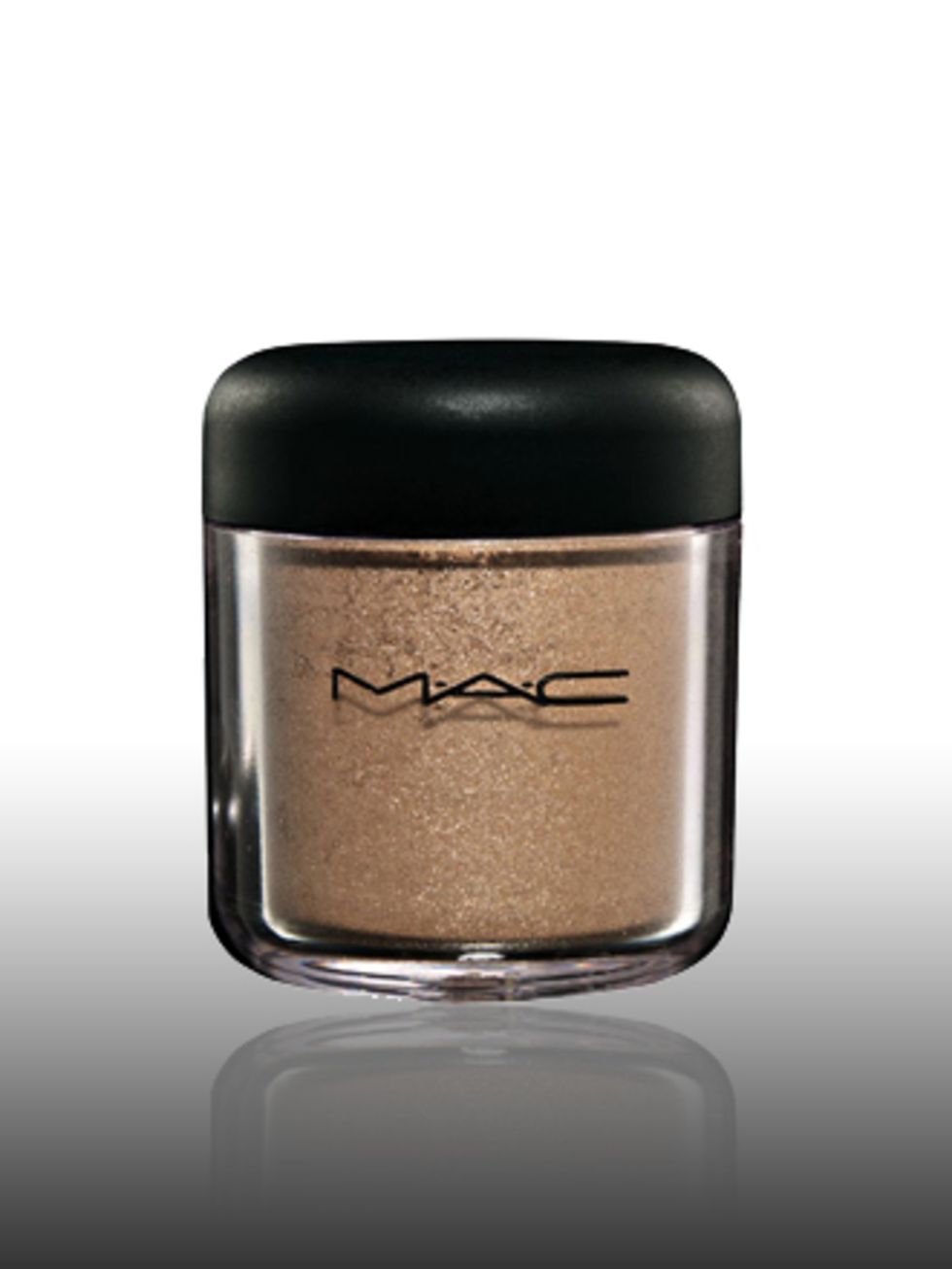 <p>Pigment in Over Rich, £15 by <a href="http://www.maccosmetics.co.uk/">Mac</a> </p><p>Bronze, copper and gold are the look du jour for eyes this season. This is a good way to update your smoky eye look.</p>