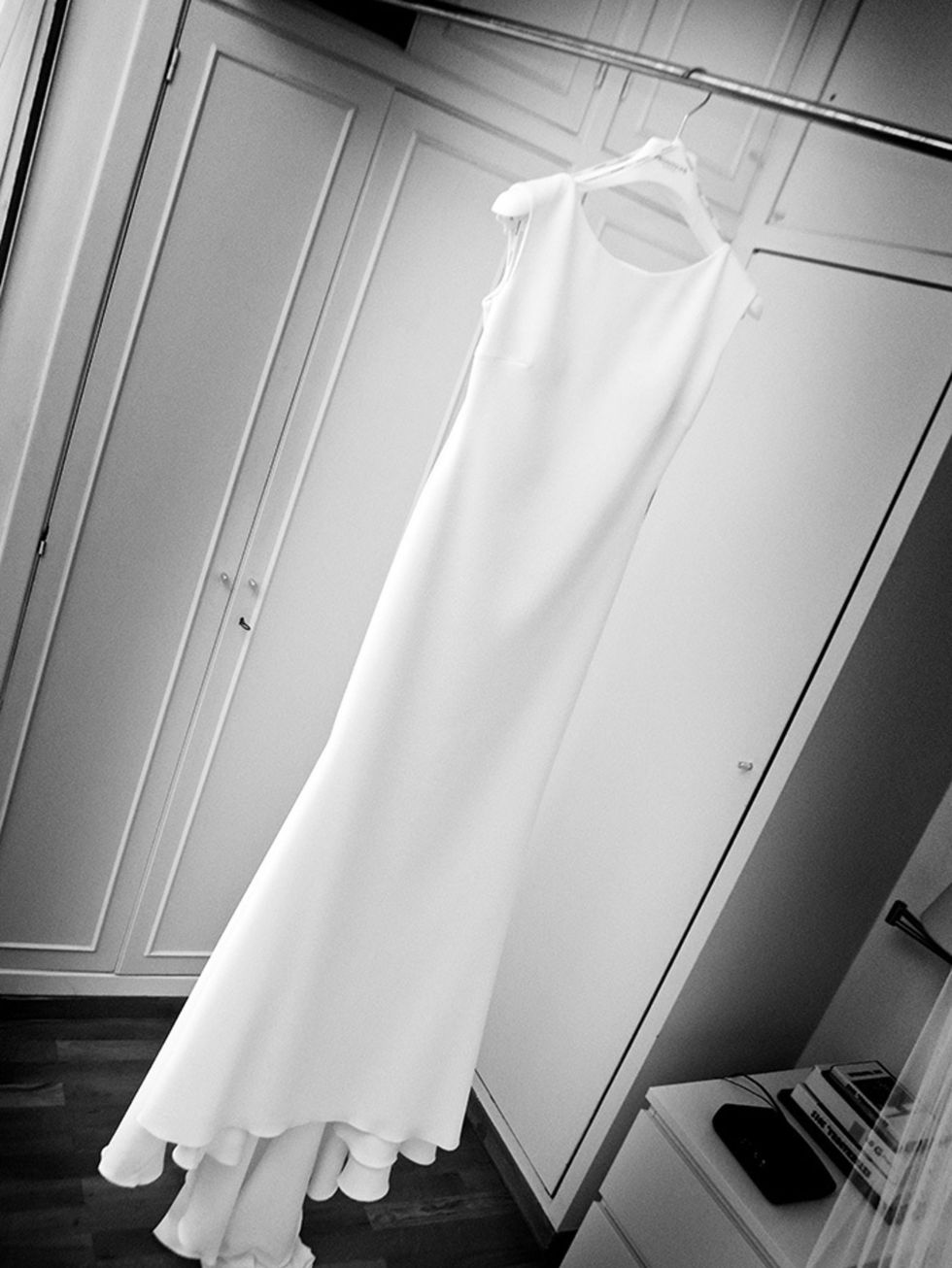 <p>I always wanted my dress to be simple and elegant. </p>